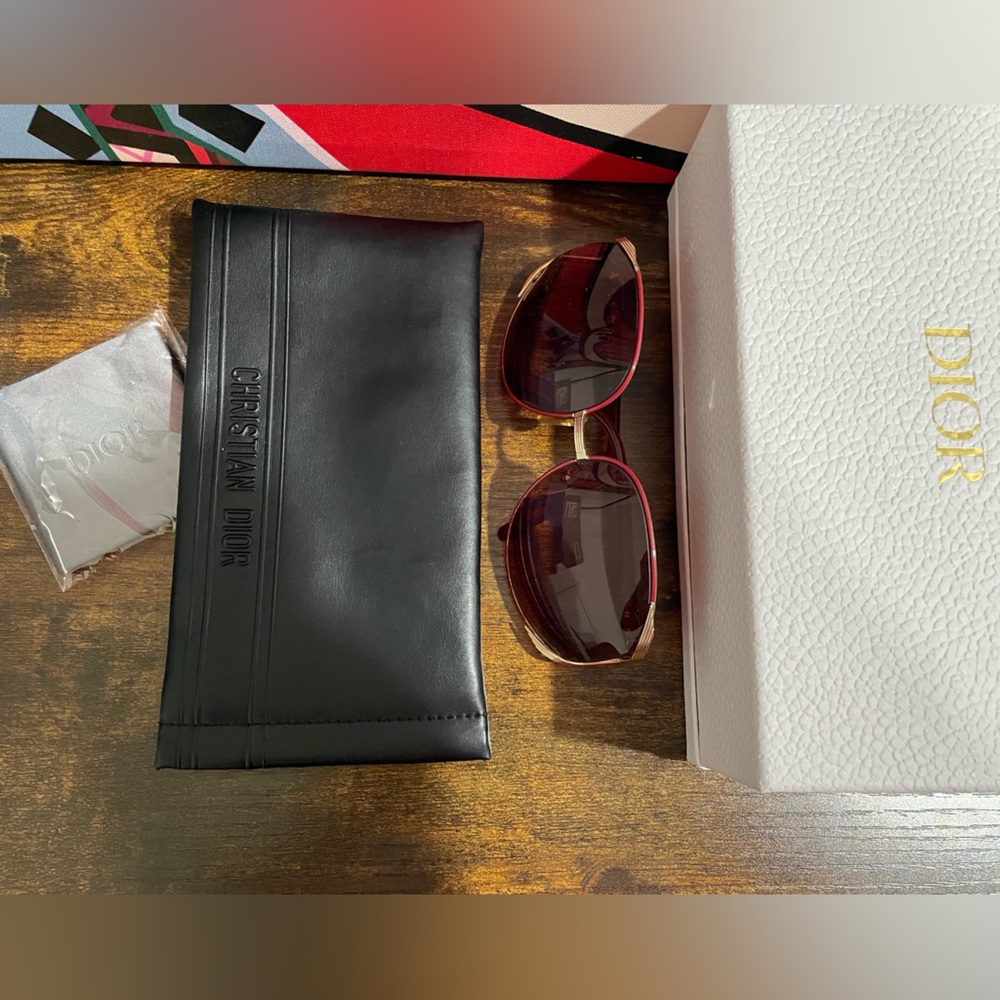 Vintage Christian Dior 2250 Sunglasses Austria Butterfly RARE Collector - Picture 5 of 9